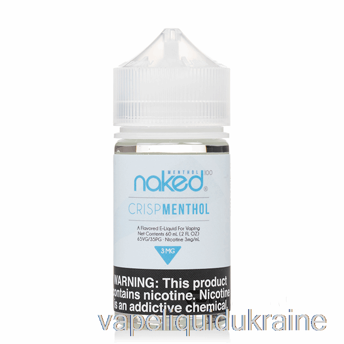 Vape Liquid Ukraine Crisp Menthol - Naked 100 Menthol - 60mL 6mg
